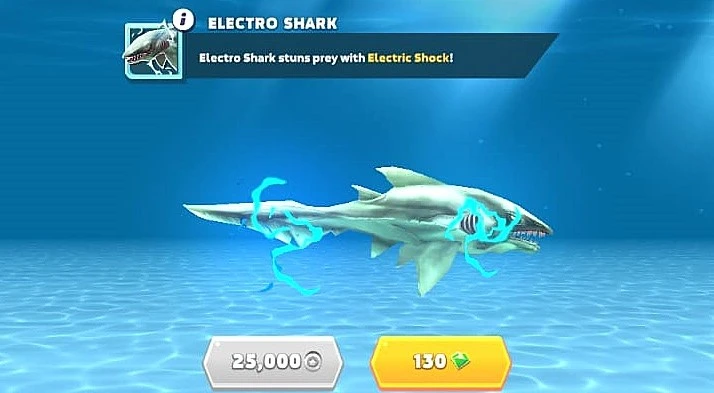 Unlimited Gems in Hungry Shark Evolution MOD APK