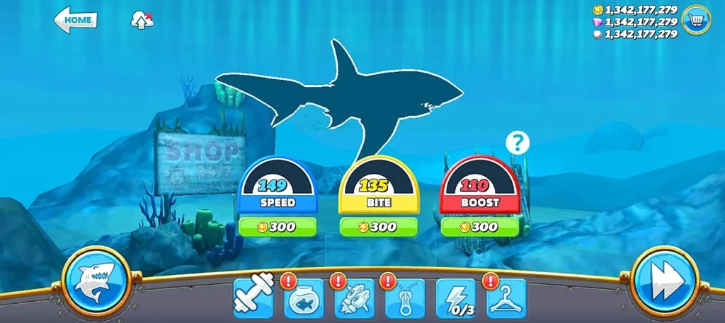hungry shark world mod apk unlimited money and gems