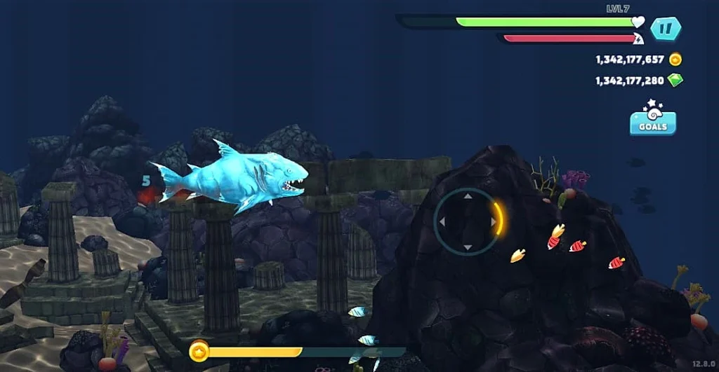 No Ads in Hungry Shark Evolution MOD APK